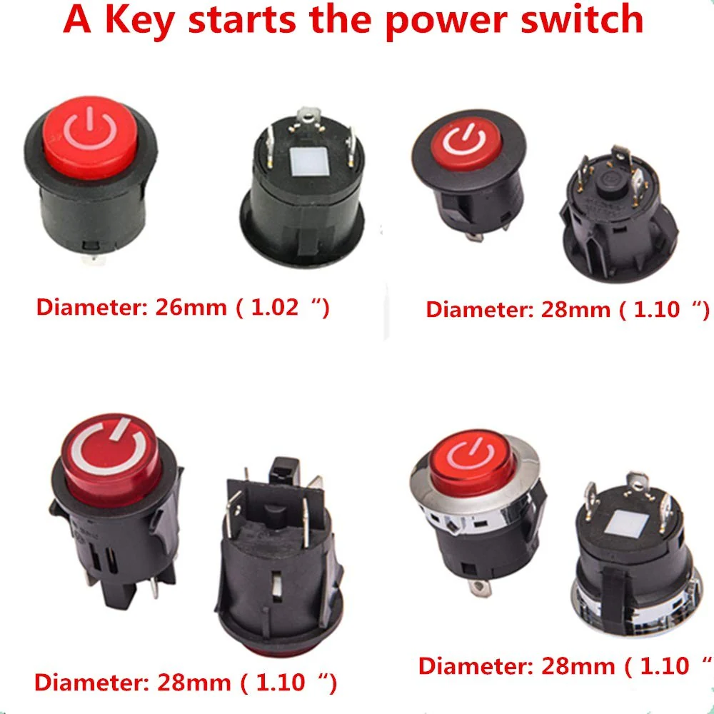 Power Switch Key Accessory in Red for Small Devices - Image 3