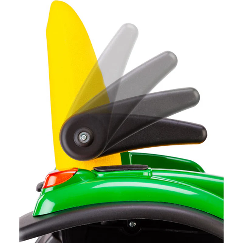 Adjustable Seat 12V Battery-Powered Ride-On Ground Loader with Flip-up Armrests - Image 7