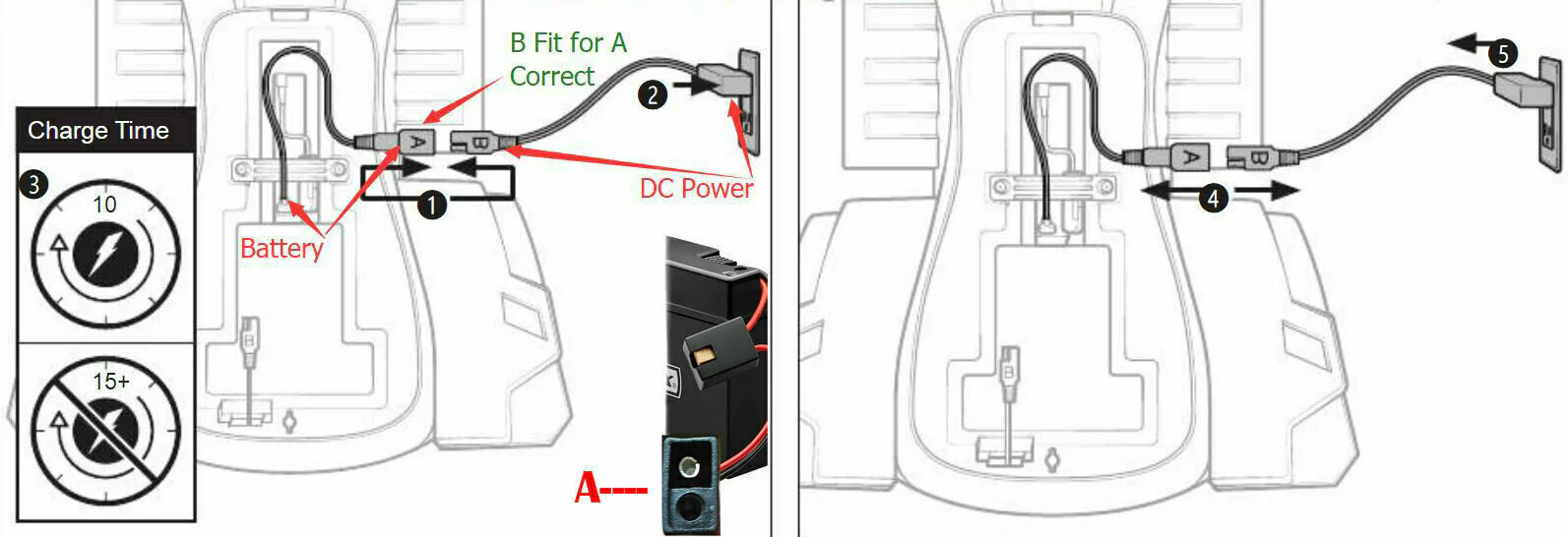 6V Charger for Quad ATV, Pacific Cycle, Disney Princess, Avenger, and Dinosaur Toys - Image 3