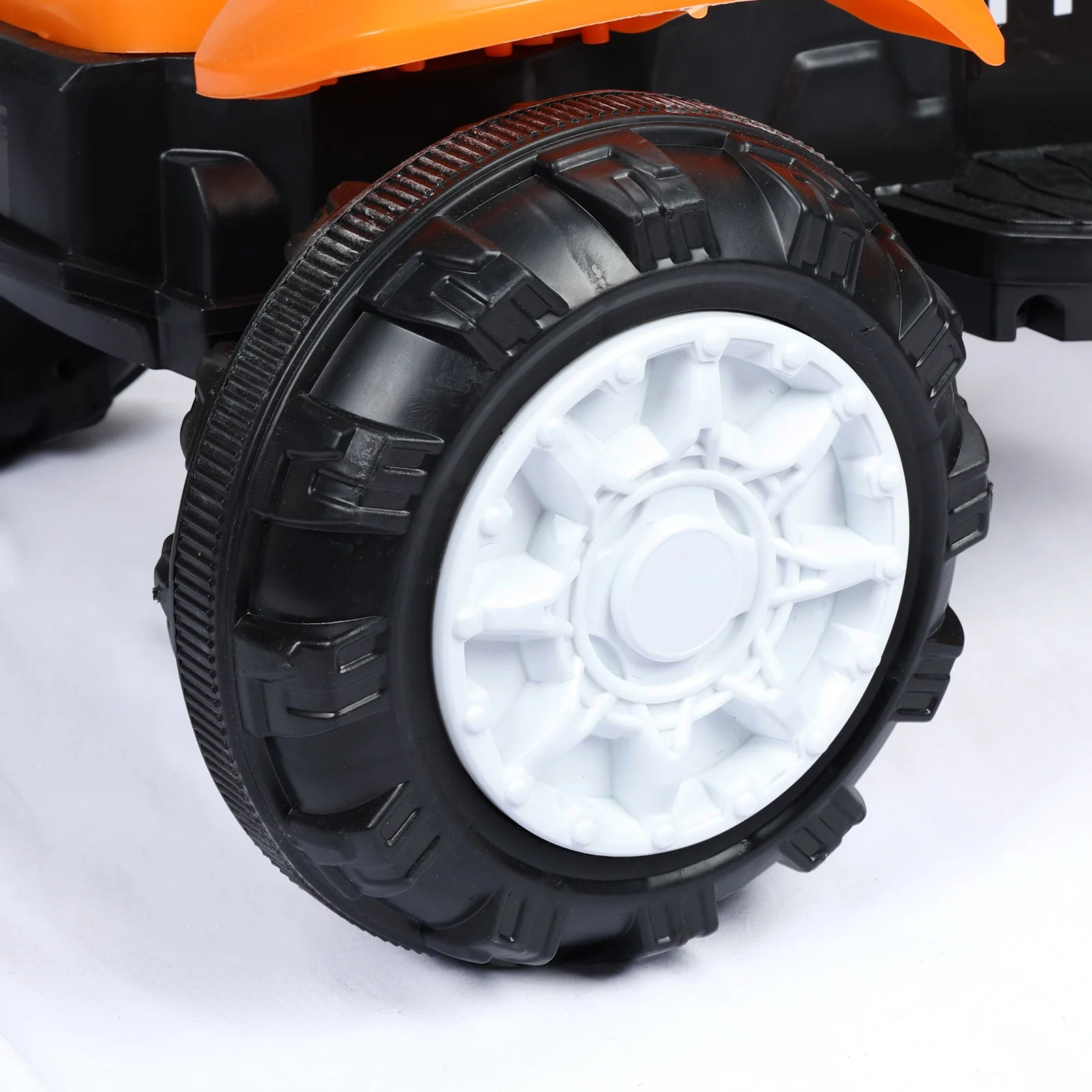 Battery-Powered Electric Red Digger Construction Vehicle Toy for Kids - Image 13