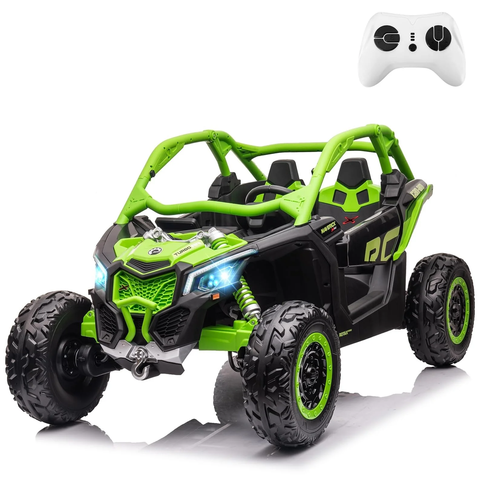 24V Electric 4WD Off-Road Ride-On UTV Quad Car for Kids - Image 14