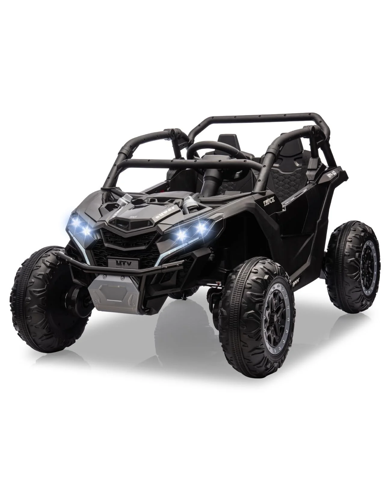24V Electric 4WD Off-Road Ride-On UTV Quad Car for Kids - Image 32
