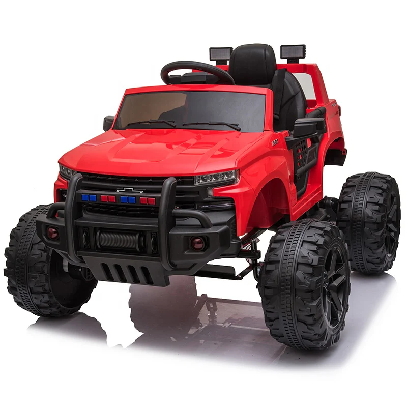 Chevy Silverado Monster Pickup Truck Ride On Toy Truck For Children W/Magic Cars® Wireless Parental Control - Image 4