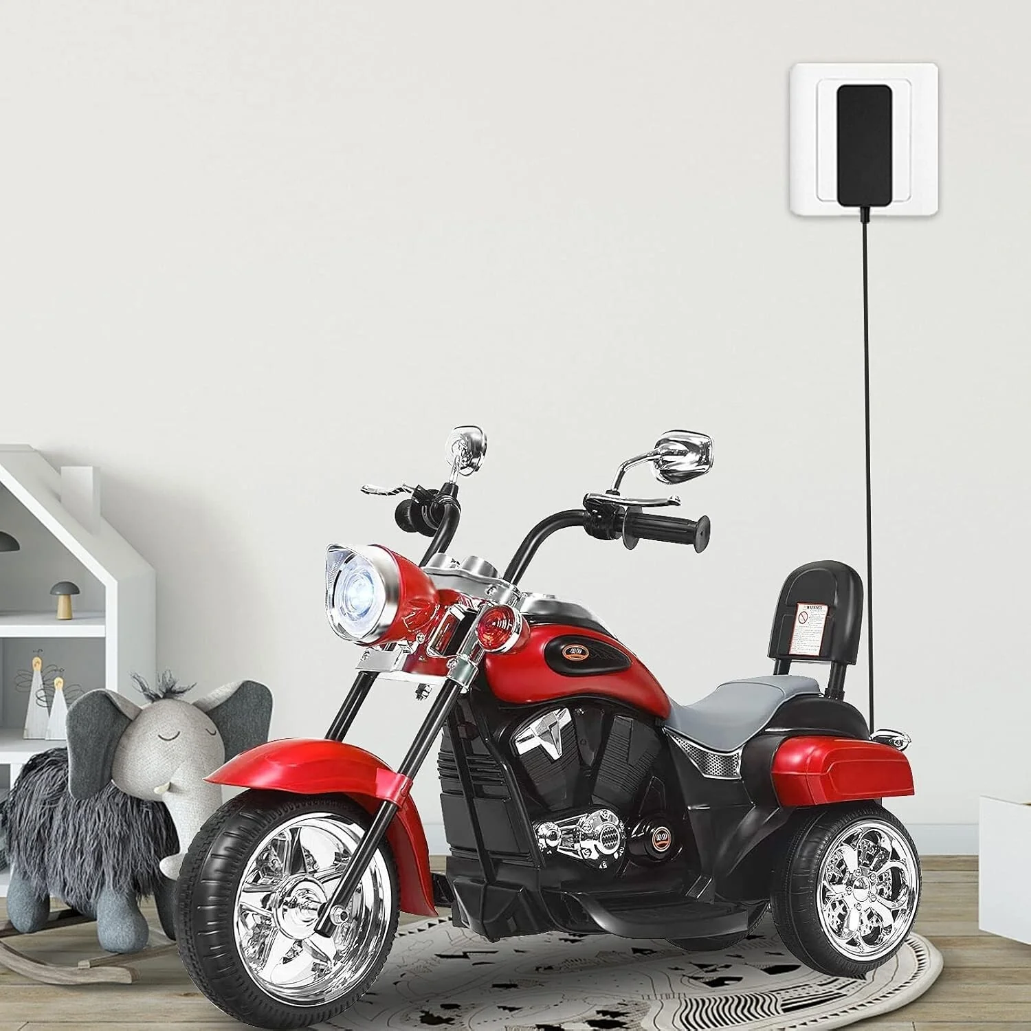 Compact 6V Battery Charger Wall-Mountable for Kid Trax and Huffy Ride-On Toys - Image 9