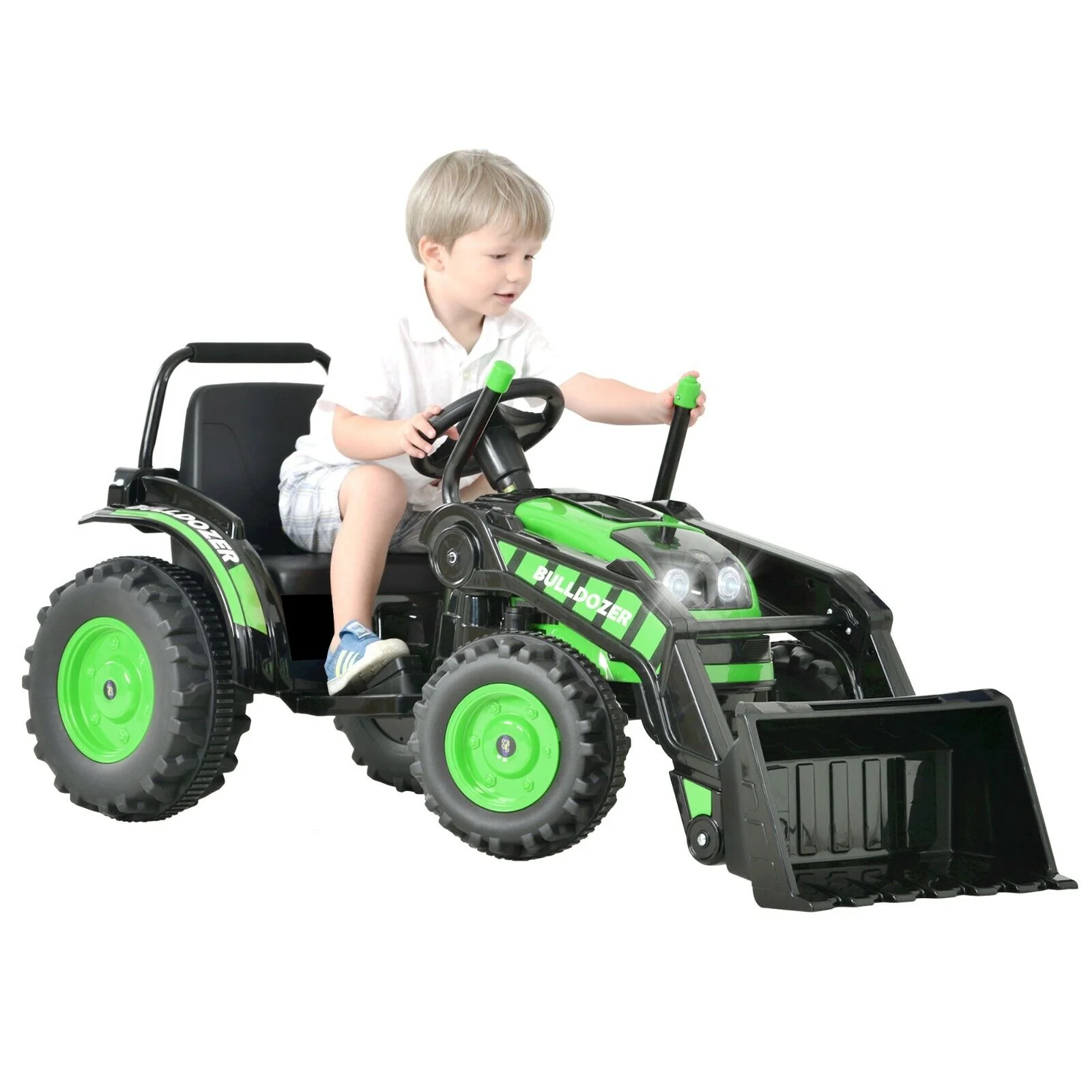 Construction Bulldozer Ride-On Toy for Toddlers - Fun and Durable Ride-On Car - Image 13