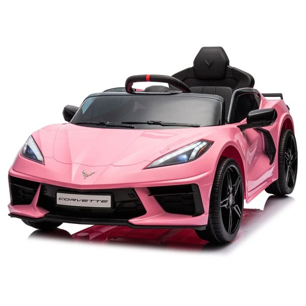 Electric Corvette Toy Car with Realistic Design - Image 4