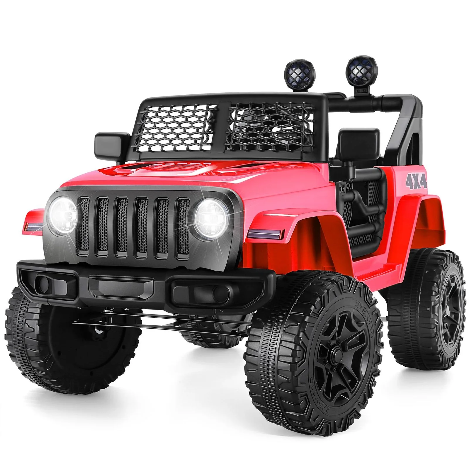 12V Electric Kids Ride-On Jeep with USB, Bluetooth, MP3 and Remote Control - Image 10