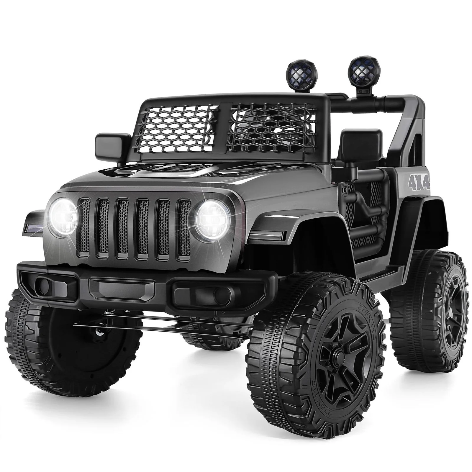 12V Electric Kids Ride-On Jeep with USB, Bluetooth, MP3 and Remote Control - Image 8