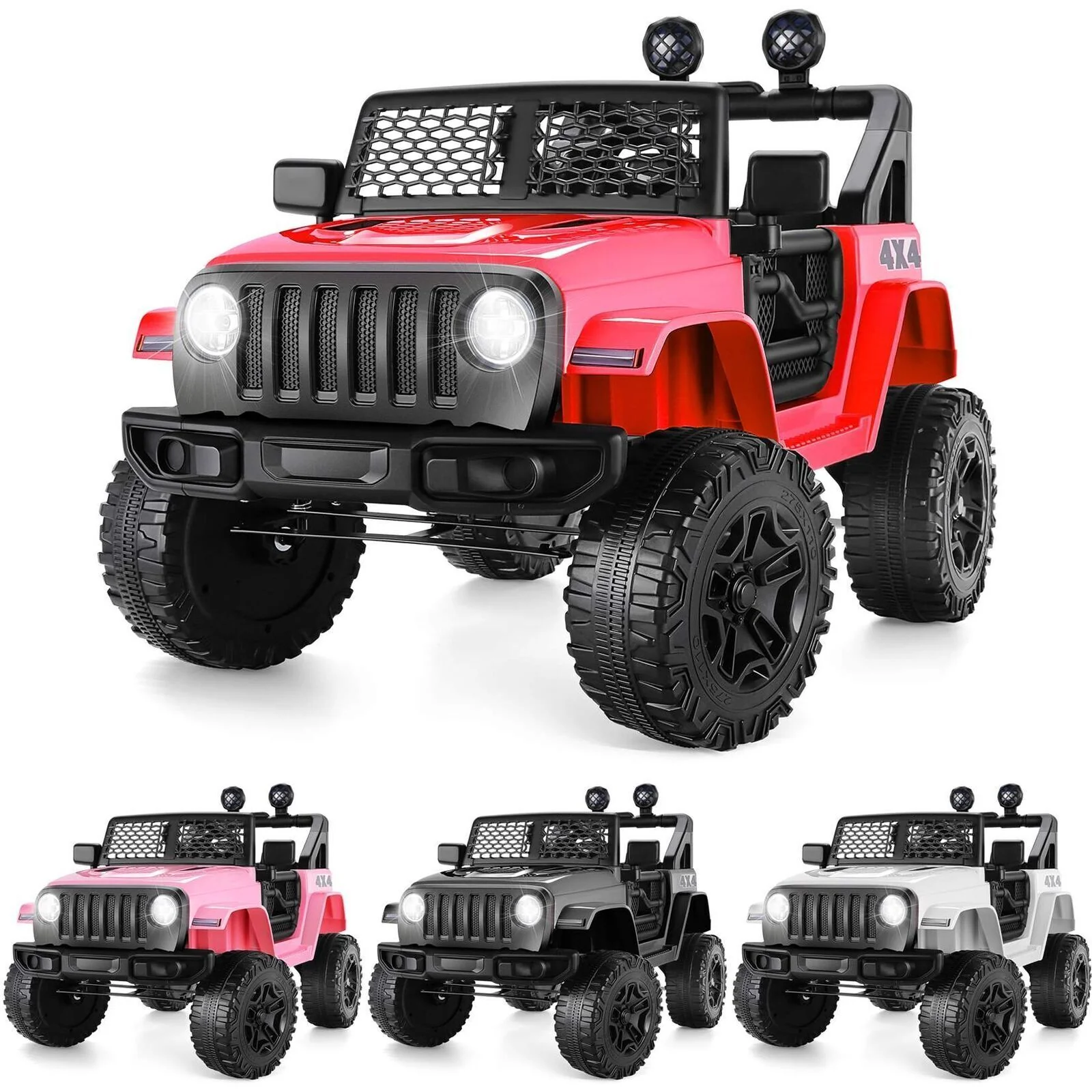 Electric 12V Ride-On Truck for Kids with Remote Control and Battery Power - Image 5