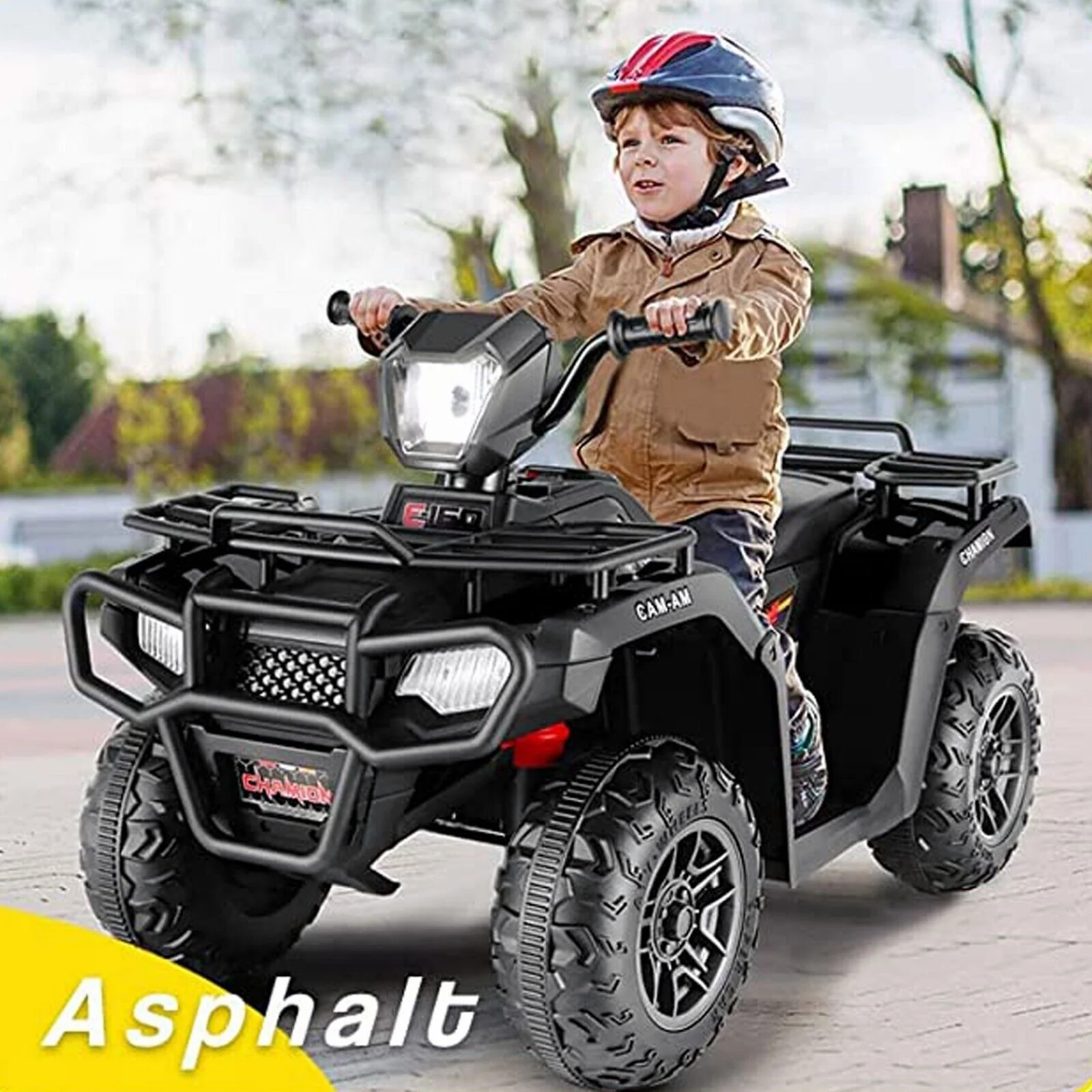 Electric 4-Wheeler ATV Quad for Kids with LED Lights, USB and MP3 Player - Suitable for Boys and Girls Aged 4 and Up - Image 4