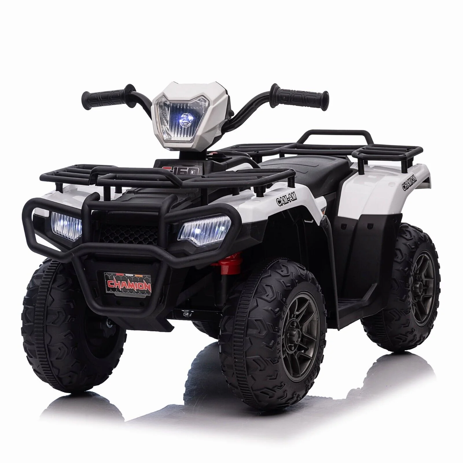 Electric ATV 4-Wheeler for Kids with USB and AUX Ports - 12V Battery Powered Ride-On Car - Image 7