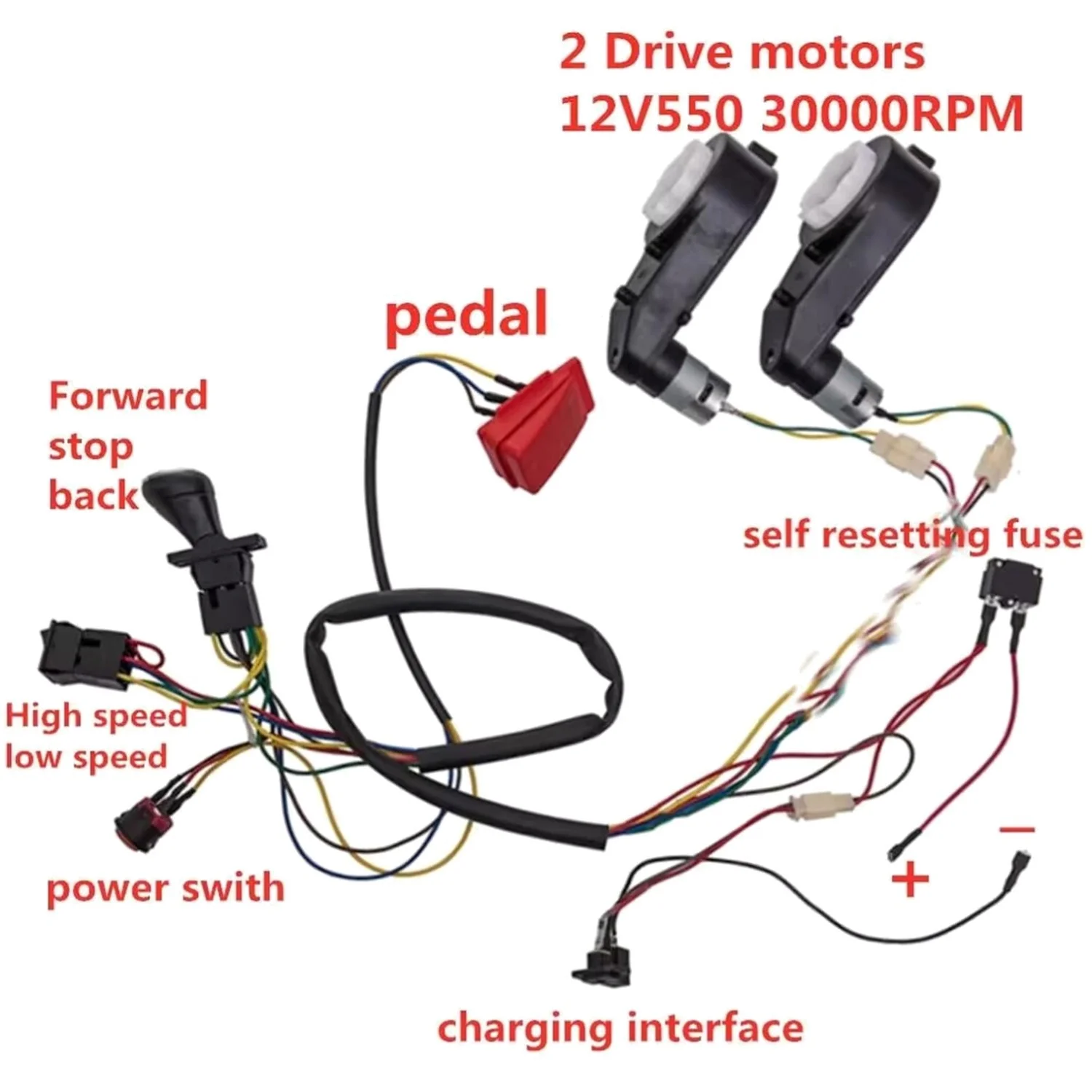 Kids' Electric Vehicle Transformation Set