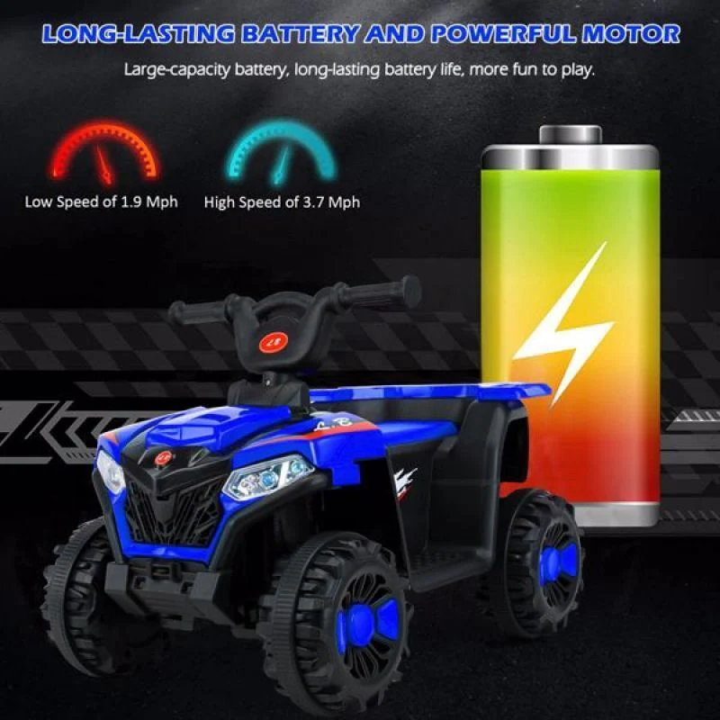 Electric Kids ATV with 6V Battery, Forward/Reverse Switch - Perfect for Beach Adventures! - Image 6