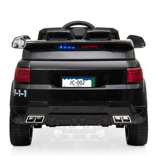 Electric Kids Police SUV Ride-On Car with Remote Control, LED Lights, Music, and Horn - Image 9