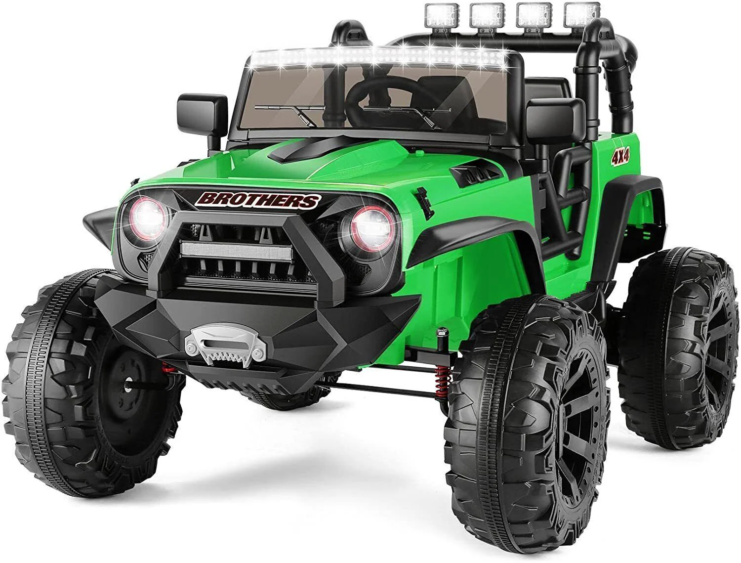 Electric 12V/24V Jeep-Style Ride-On Car for Kids with Music and Remote Control - Image 22