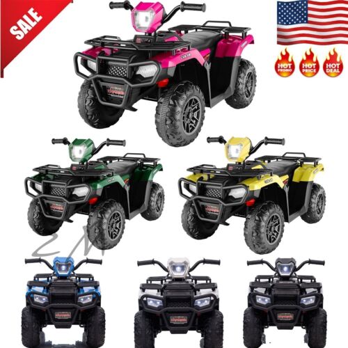 Electric Ride-On ATV for Kids Ages 3 and Up - 4 Wheels Toy Vehicle - Image 2