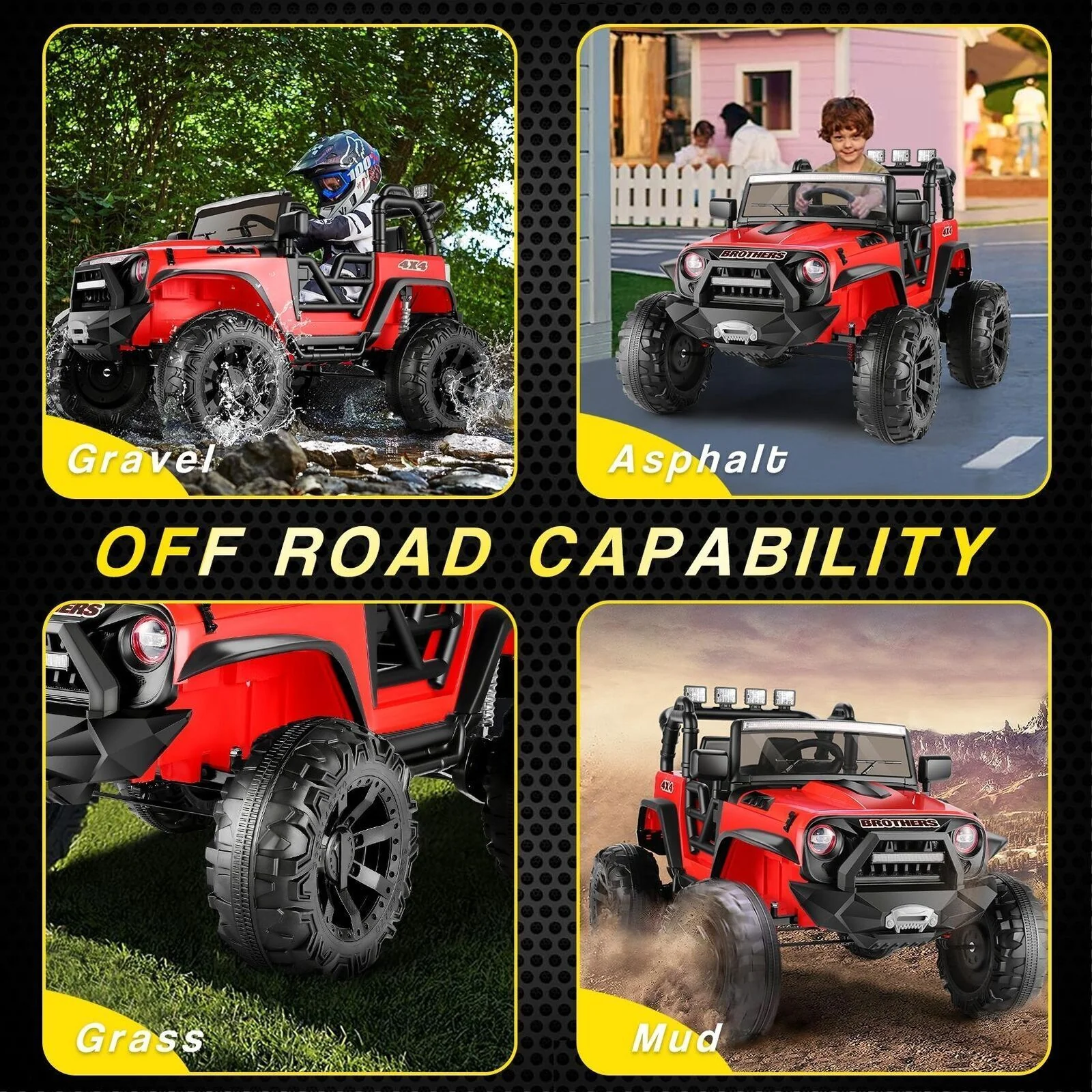 Electric Ride-On ATV Truck for Kids Ages 3-8 Years - 24V Power Wheel Car - Image 31