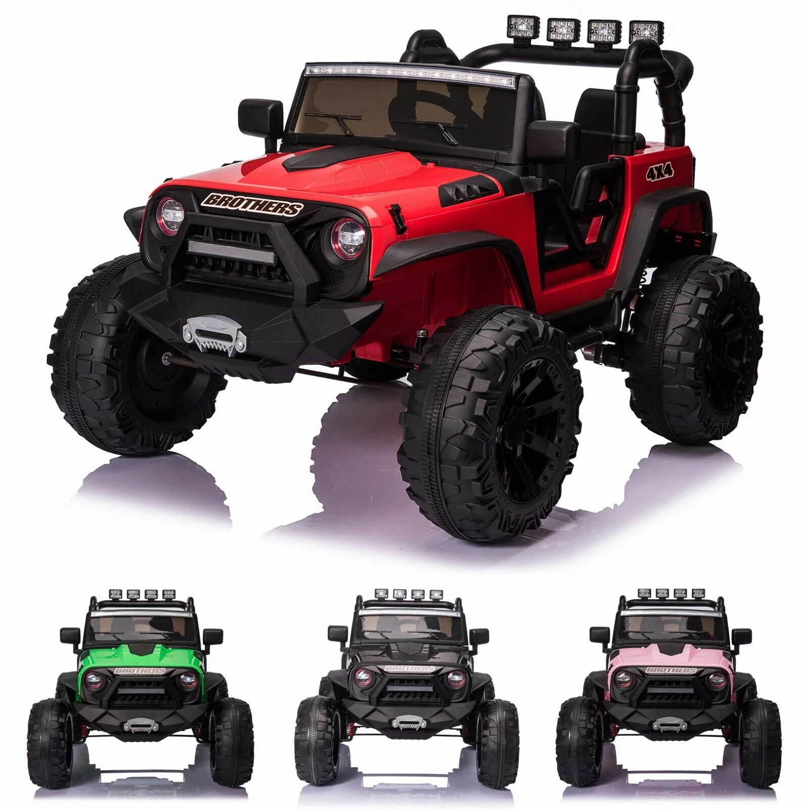 Electric Ride-On ATV Truck for Kids Ages 3-8 Years - 24V Power Wheel Car - Image 7