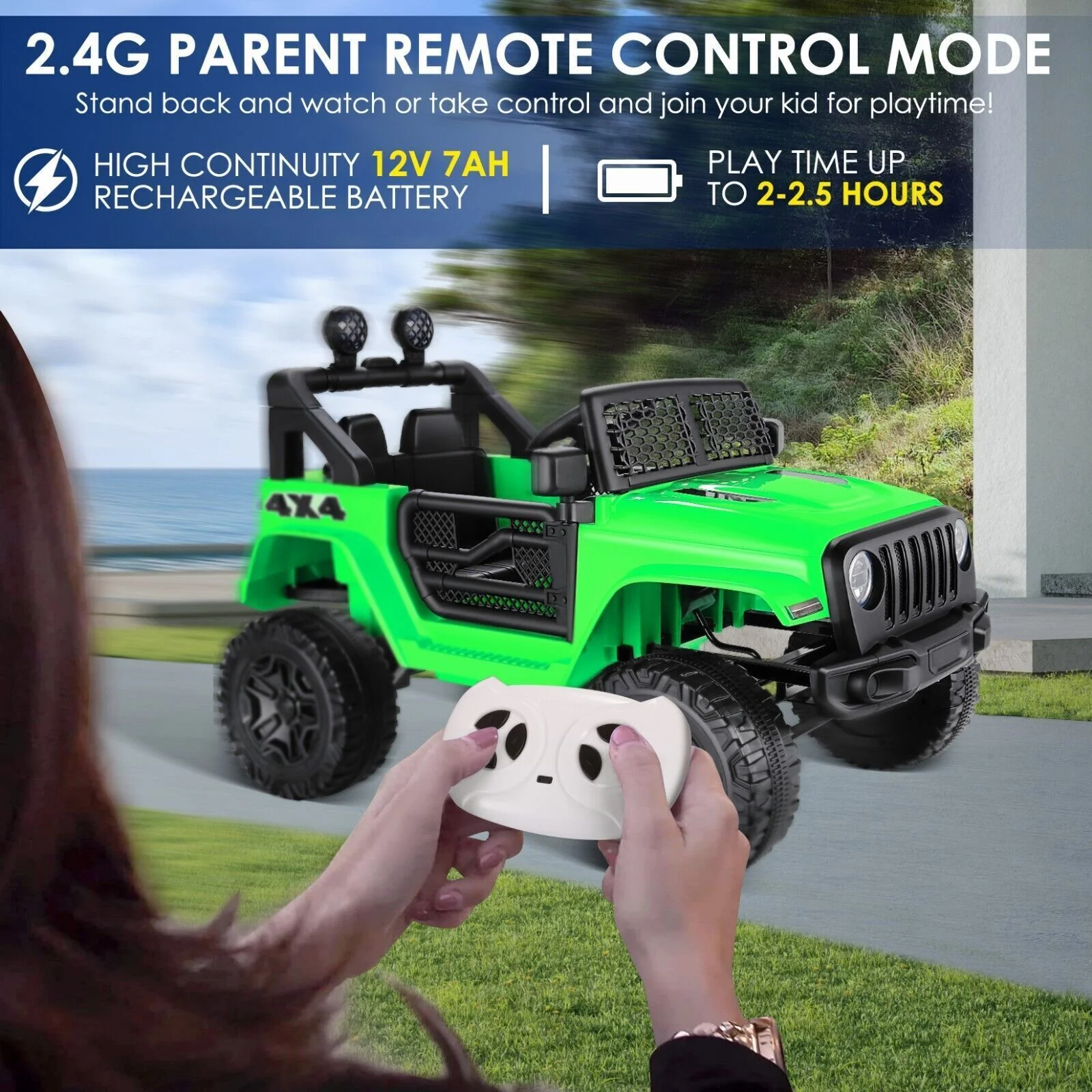 Electric Ride-On ATV Truck for Kids: The Ultimate Toy Car Experience - Image 68
