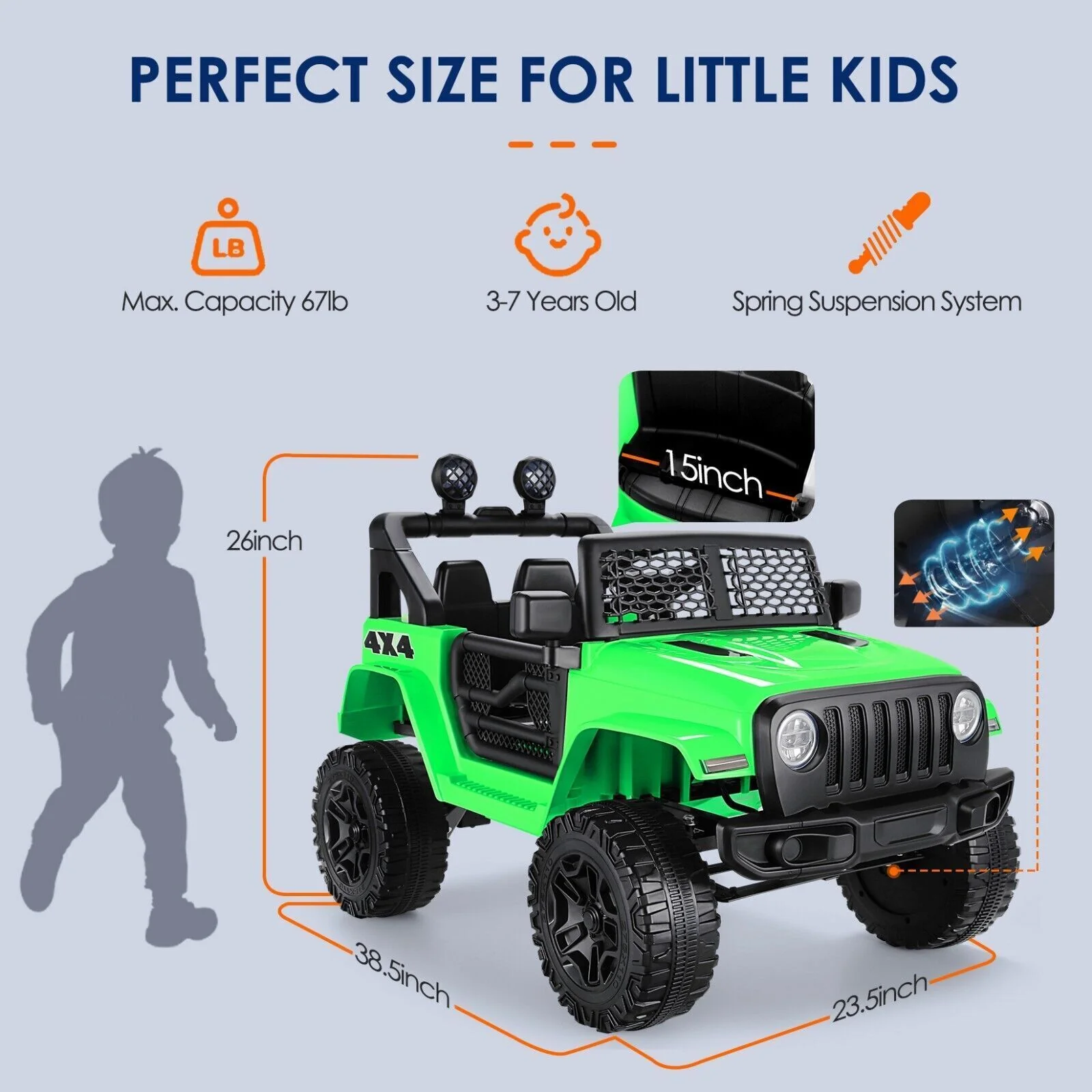 Electric Ride-On ATV Truck for Kids: The Ultimate Toy Car Experience - Image 70