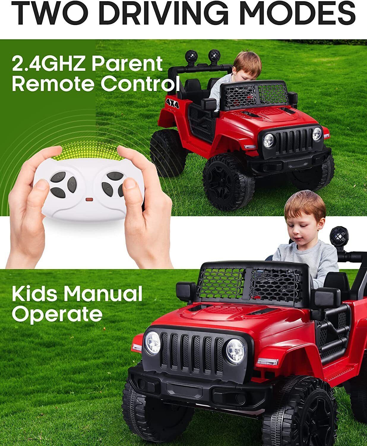 Electric Ride-On Car for Kids with MP3 Music, LED Lights, and Remote Control - 12V 7AH - Image 22