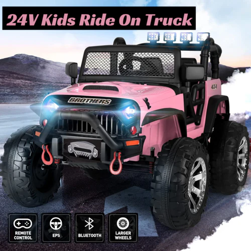 Electric Ride-On Car for Kids with Remote Control and MP3 Player - Perfect Gift for Children - Image 2