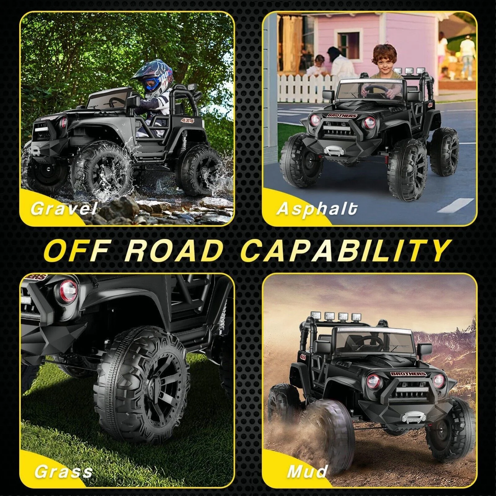 Electric Ride-On Car for Kids with Remote Control and MP3 Player - Perfect Gift for Children - Image 20