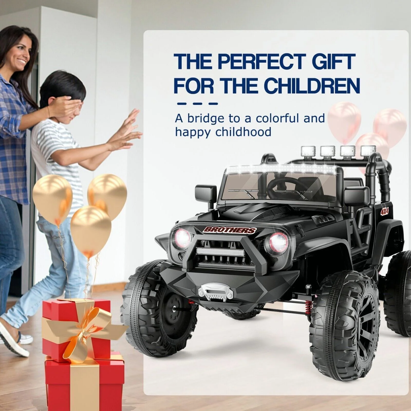 Electric Ride-On Car for Kids with Remote Control and MP3 Player - Perfect Gift for Children - Image 22