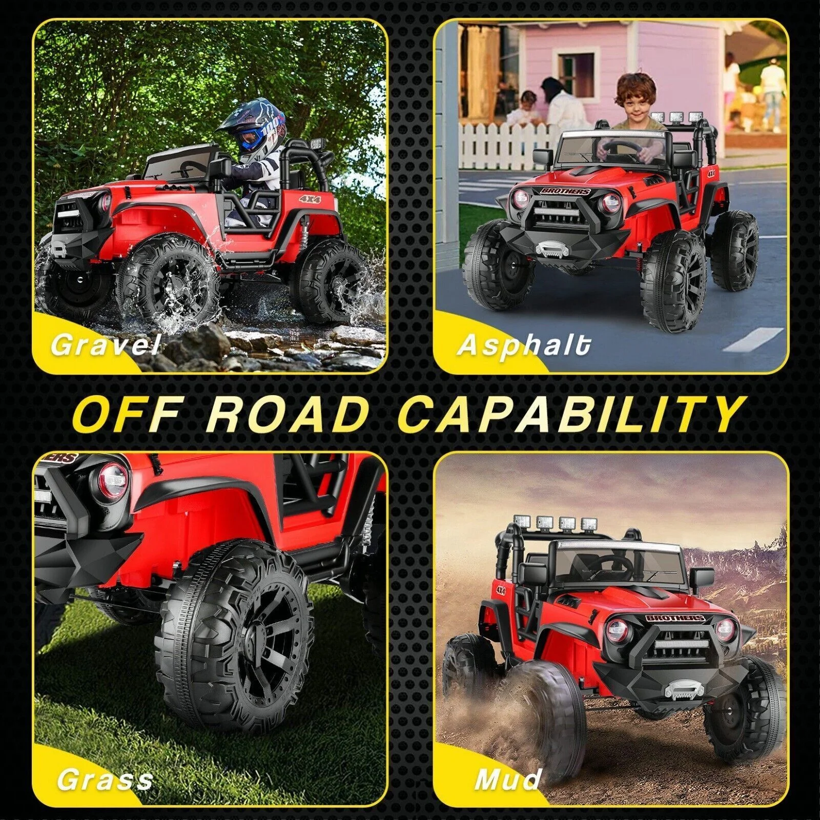 Electric Ride-On Car for Kids with Remote Control and MP3 Player - Perfect Gift for Children - Image 30