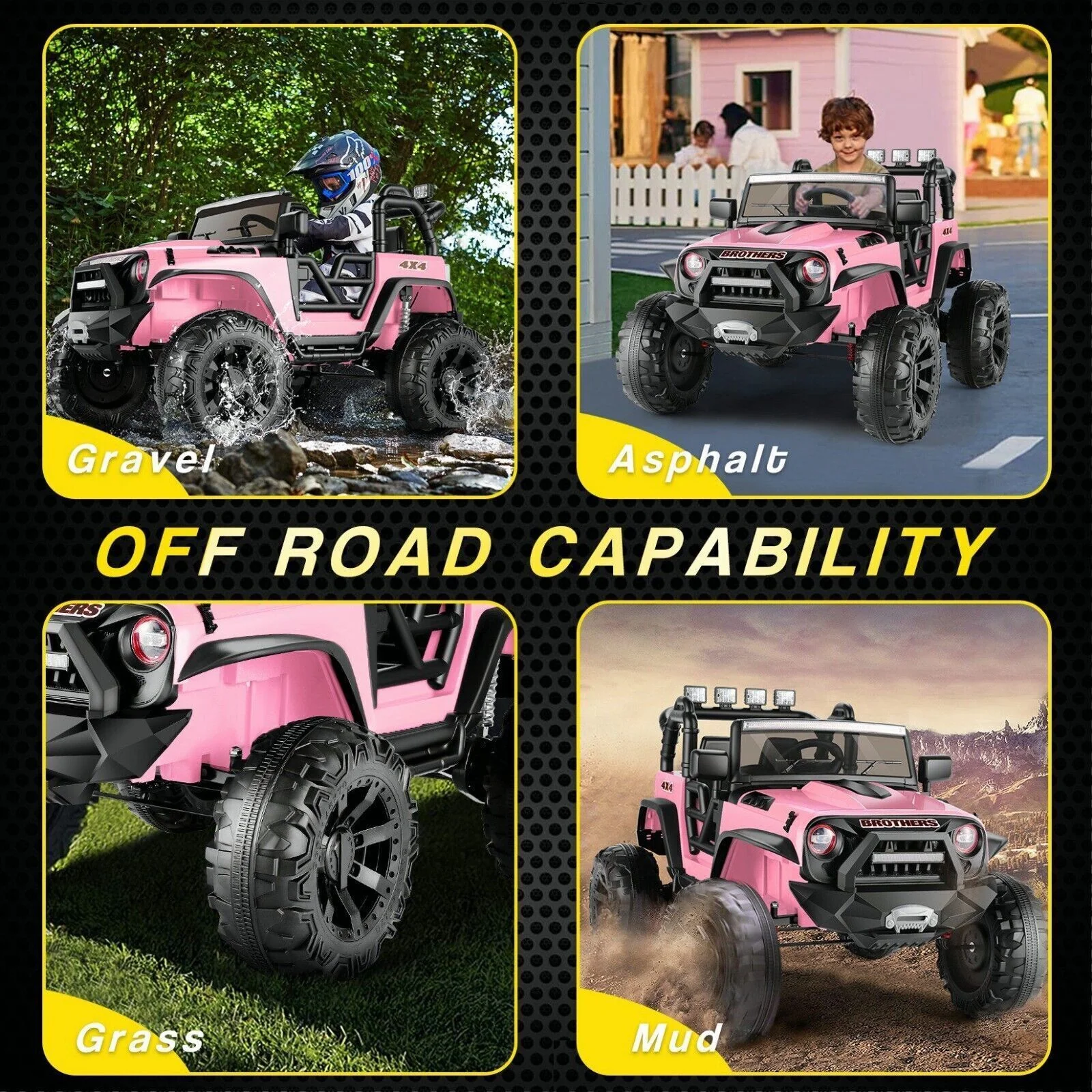 Electric Ride-On Car for Kids with Remote Control and MP3 Player - Perfect Gift for Children - Image 39