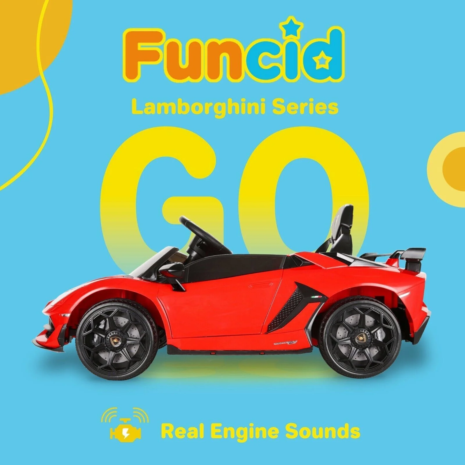 Electric Ride-On Car for Kids with Remote Control, Lights, Music, and Openable Doors - Image 19