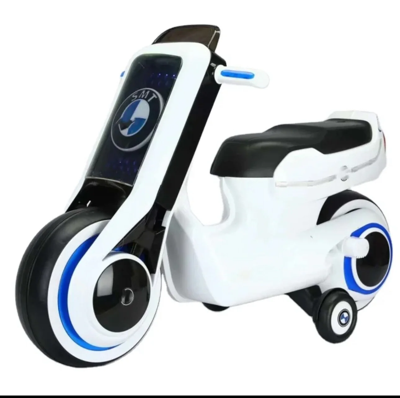 12V Electric Ride-On Motorcycle for Kids with Full LED Light Modes - Image 6
