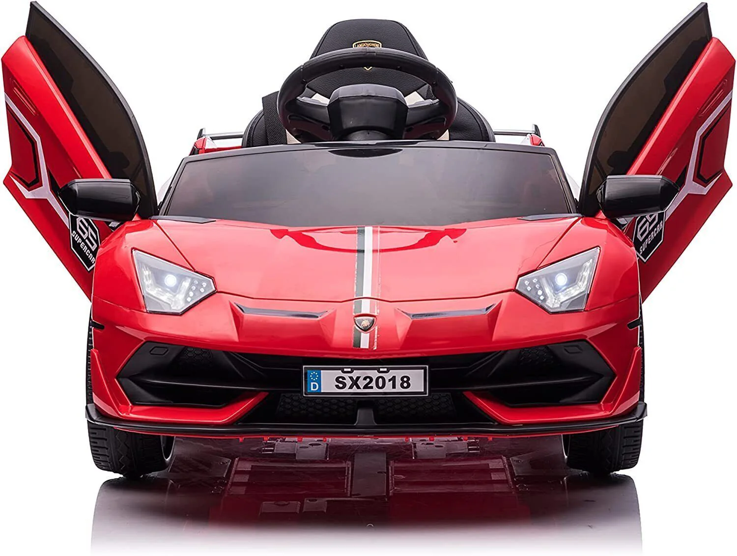 Electric Ride On Toy Car for Kids Ages 3-8 with Remote Control - Perfect Gift for US Children - Image 12