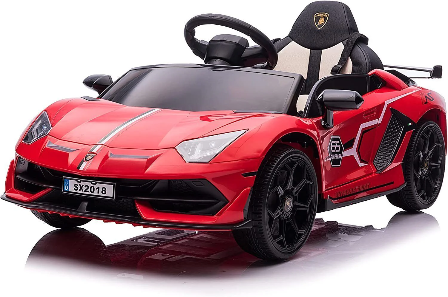 Electric Ride On Toy Car for Kids Ages 3-8 with Remote Control - Perfect Gift for US Children - Image 13
