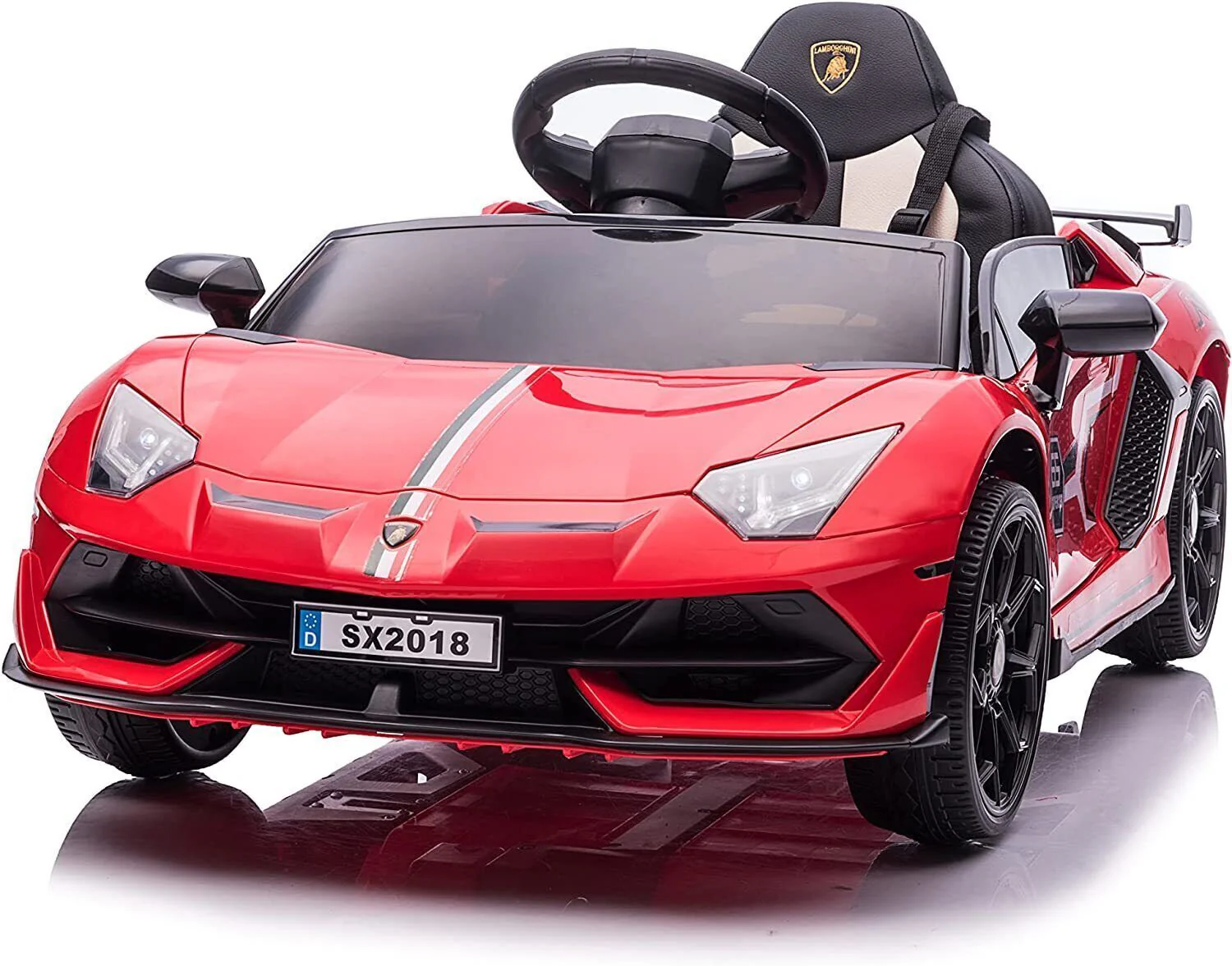 Electric Ride On Toy Car for Kids Ages 3-8 with Remote Control - Perfect Gift for US Children - Image 19