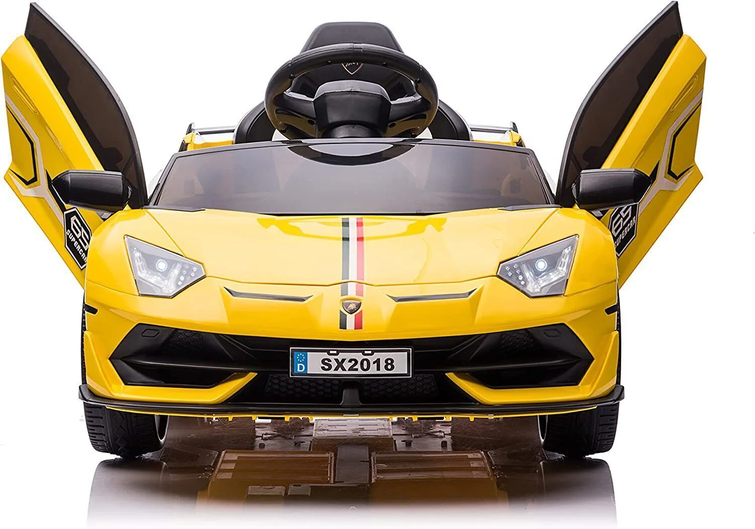 Electric Ride On Toy Car for Kids Ages 3-8 with Remote Control - Perfect Gift for US Children - Image 26