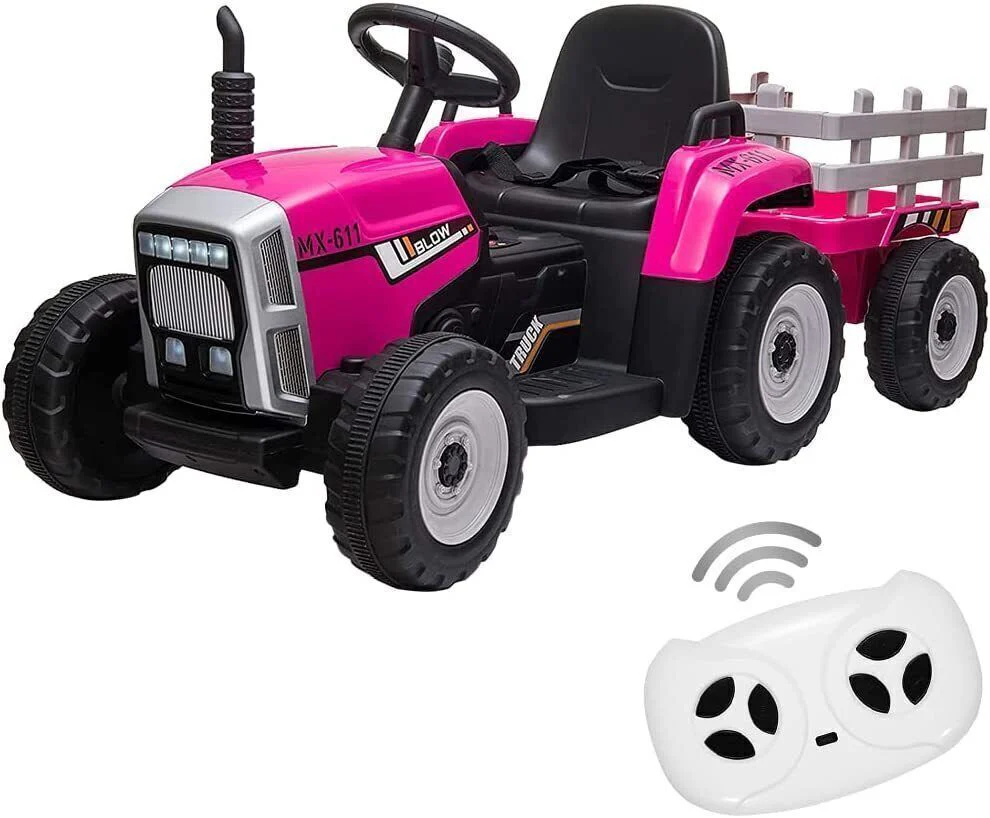 Electric Ride-On Toy Truck for Kids with Bluetooth MP3 and Remote Control - 12V - Image 10