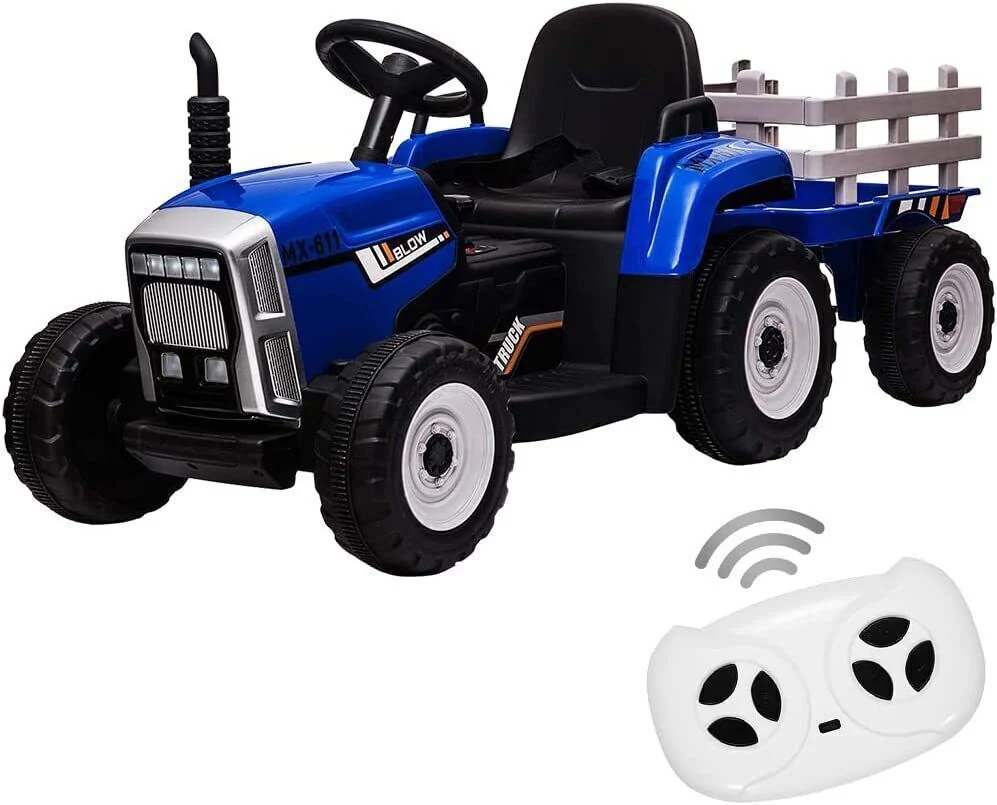 Electric Ride-On Toy Truck for Kids with Bluetooth MP3 and Remote Control - 12V - Image 12