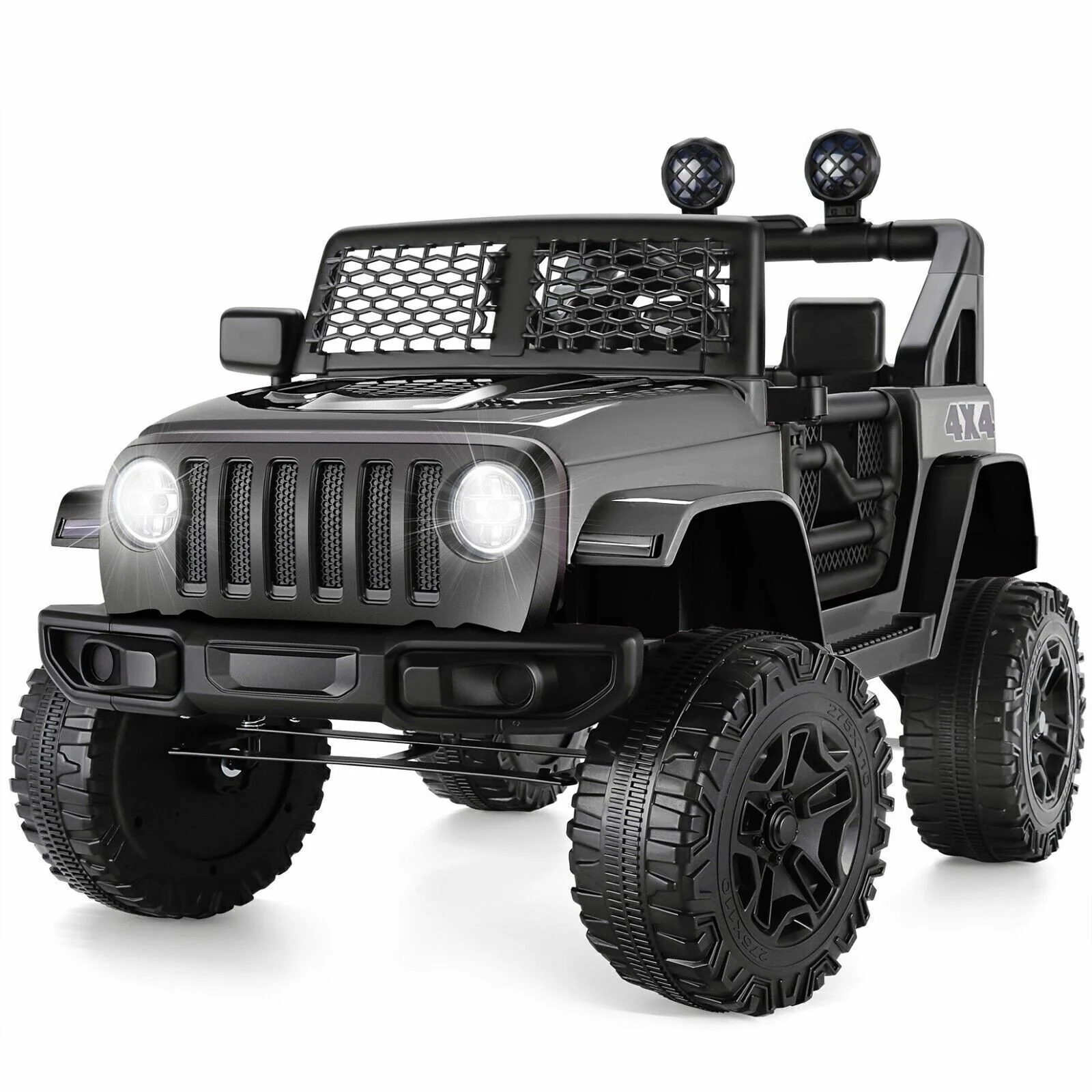 Electric Ride-On Toy Truck for Kids with Remote Control, MP3 Player, and LED Lights - 12V - Image 25