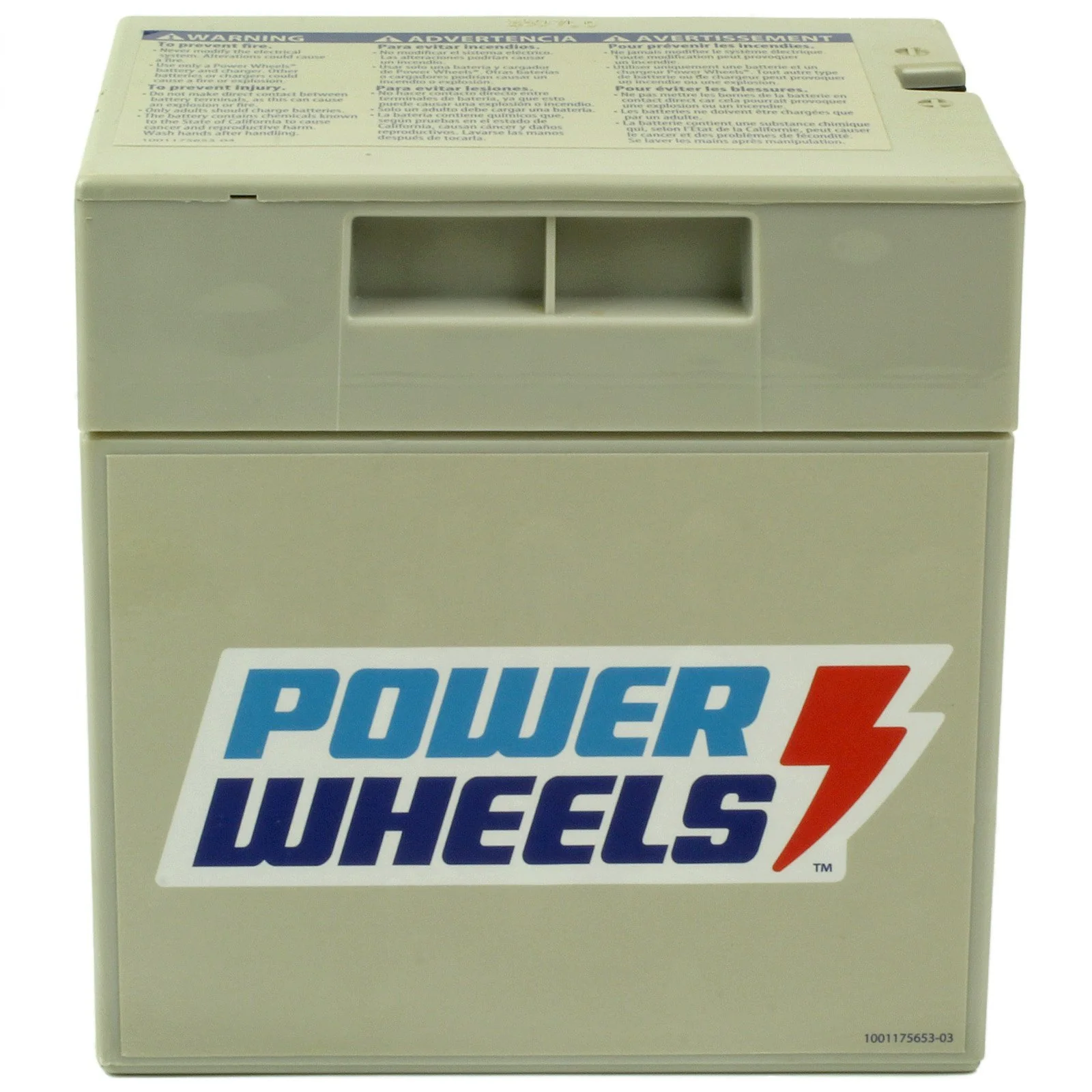 12 Volt Gray Battery-Powered Toy Vehicle with Wheels 00801-0638 - Image 2