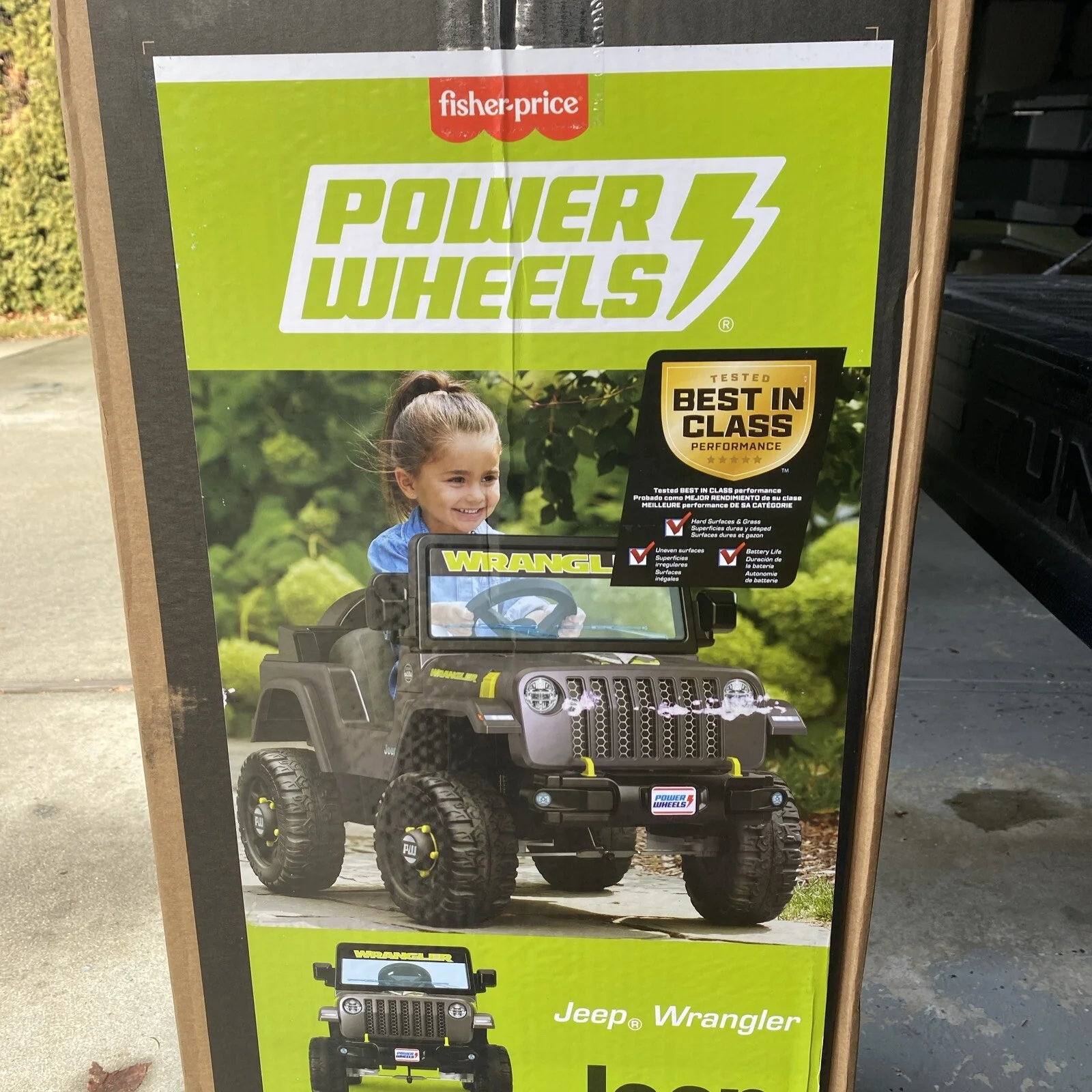 Power Wheels Jeep Wrangler Ride-On Toy Vehicle - Image 2