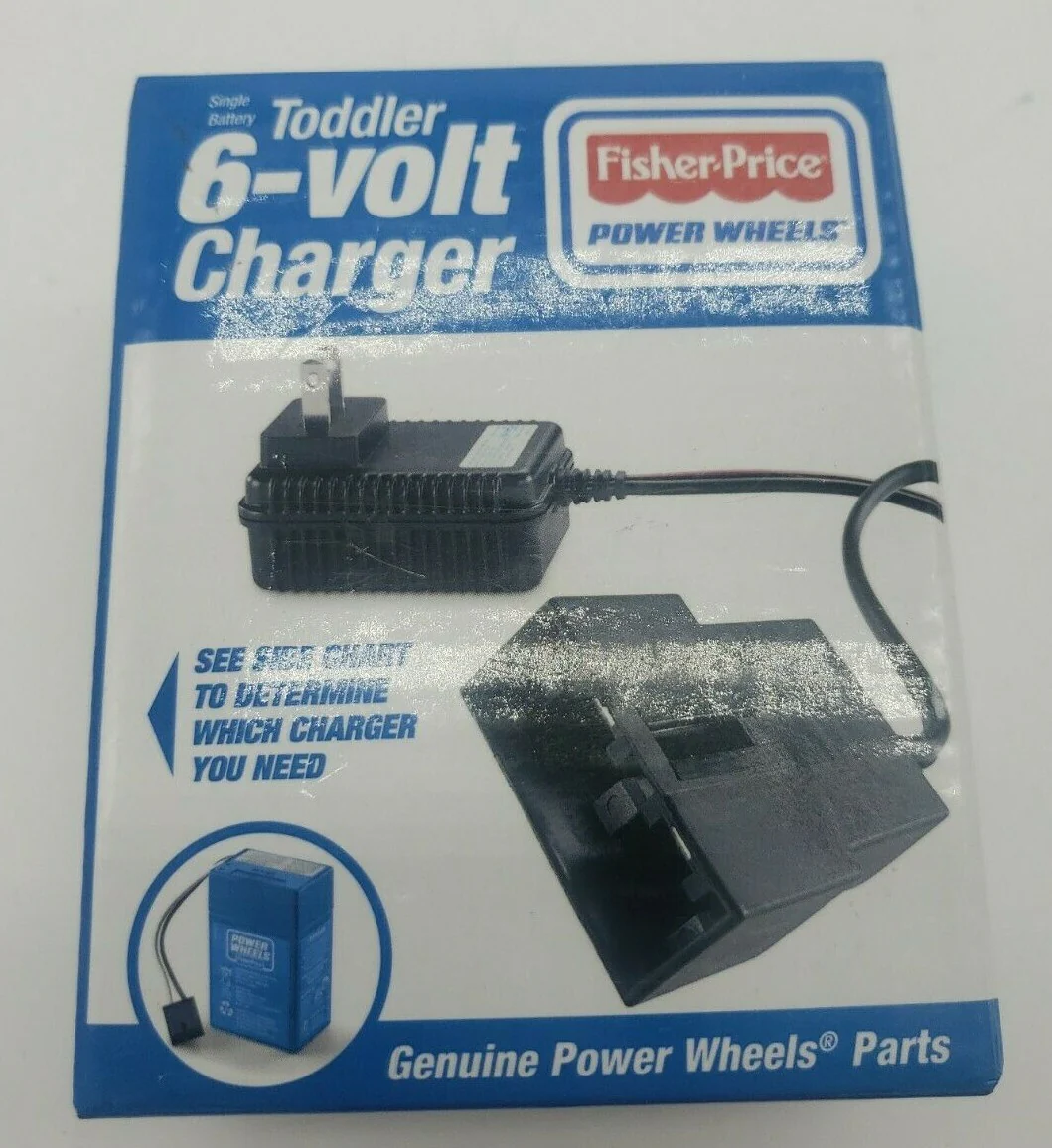 Toddler 6-Volt Battery Charger for Ride-On Toys