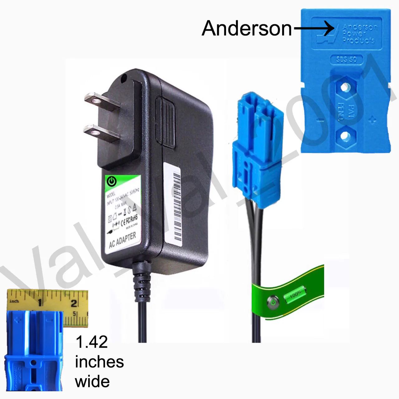 12V Charger for Kid Trax Beetle Ride-On Vehicle - Image 2