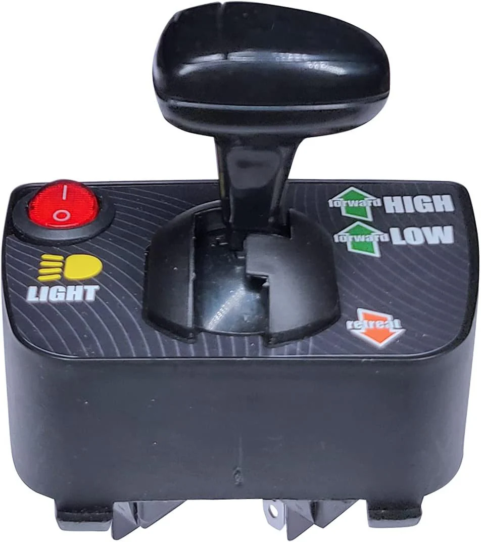 12V Kids Ride-On Tractor Gear Shifter with Switches and Assembly Accessories