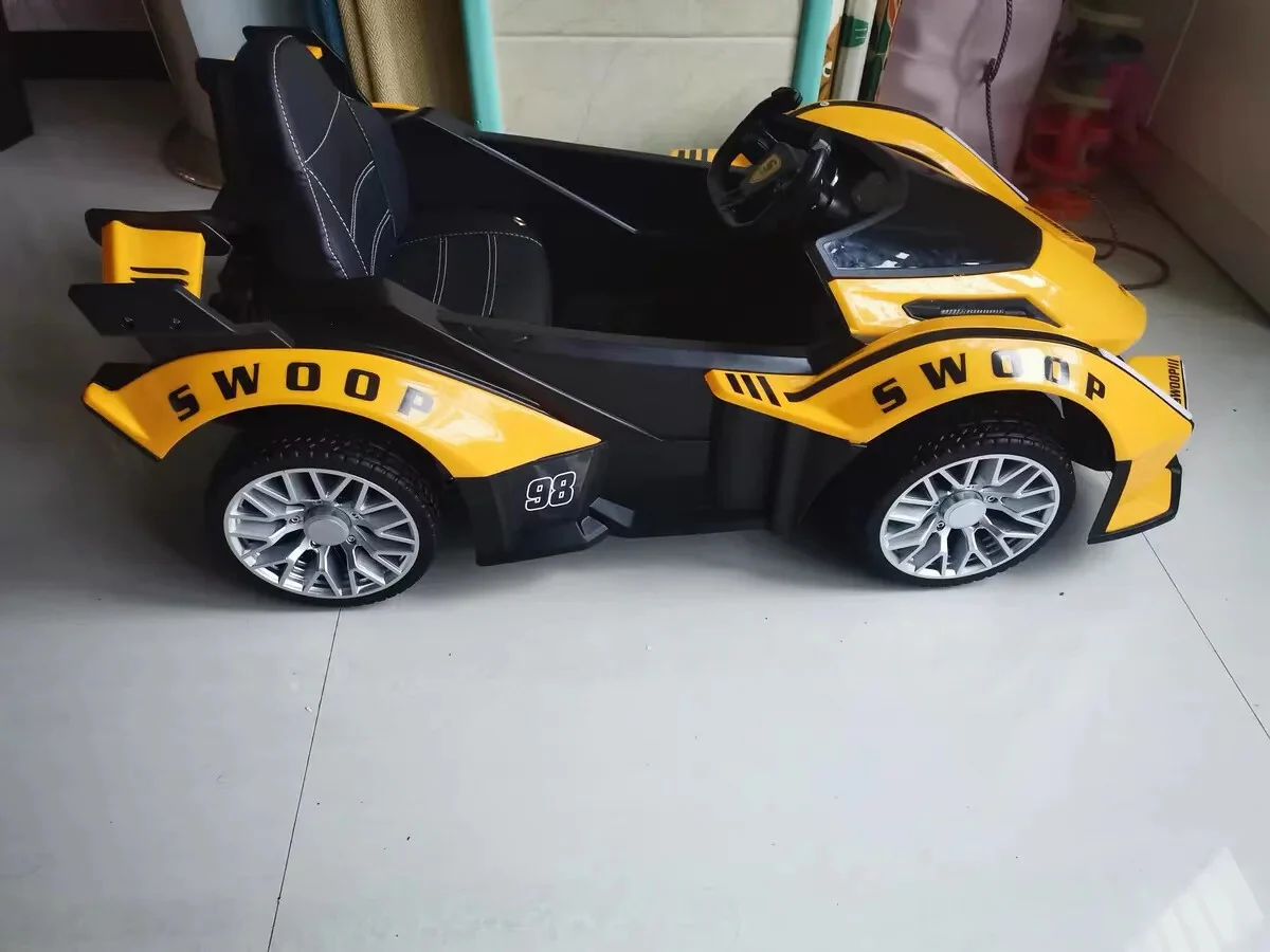 Rechargeable Electric Four-Wheel Remote Control Ride-On Car for Ages 1-5 - Image 16