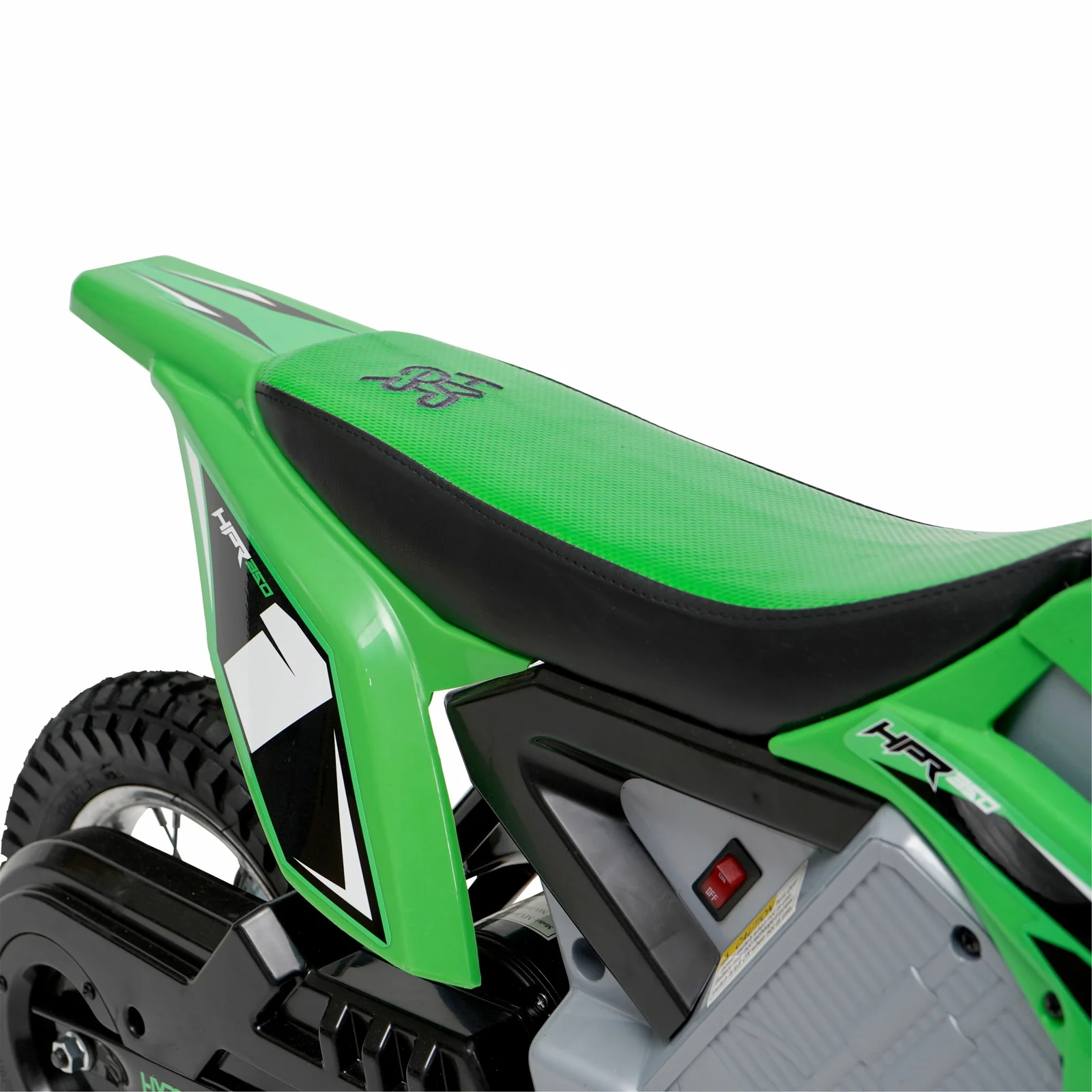 350W 24V Green Electric Dirt Bike Motorcycle - Image 6