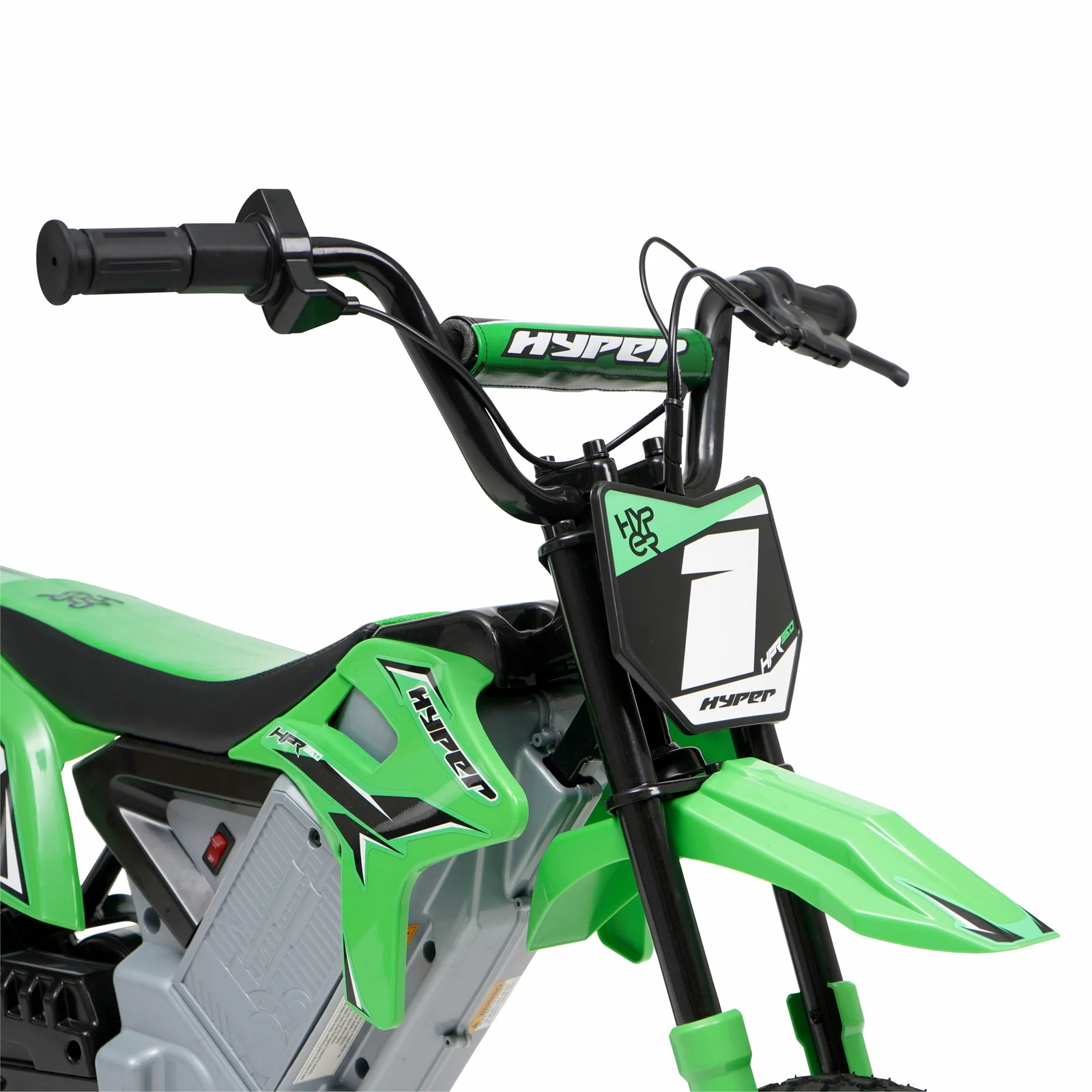 350W 24V Green Electric Dirt Bike Motorcycle - Image 8