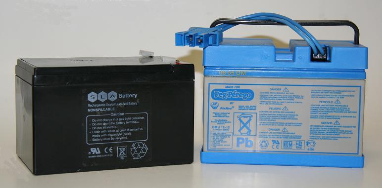 12 Volt Replacement Battery for Peg Perego Toys - Image 2