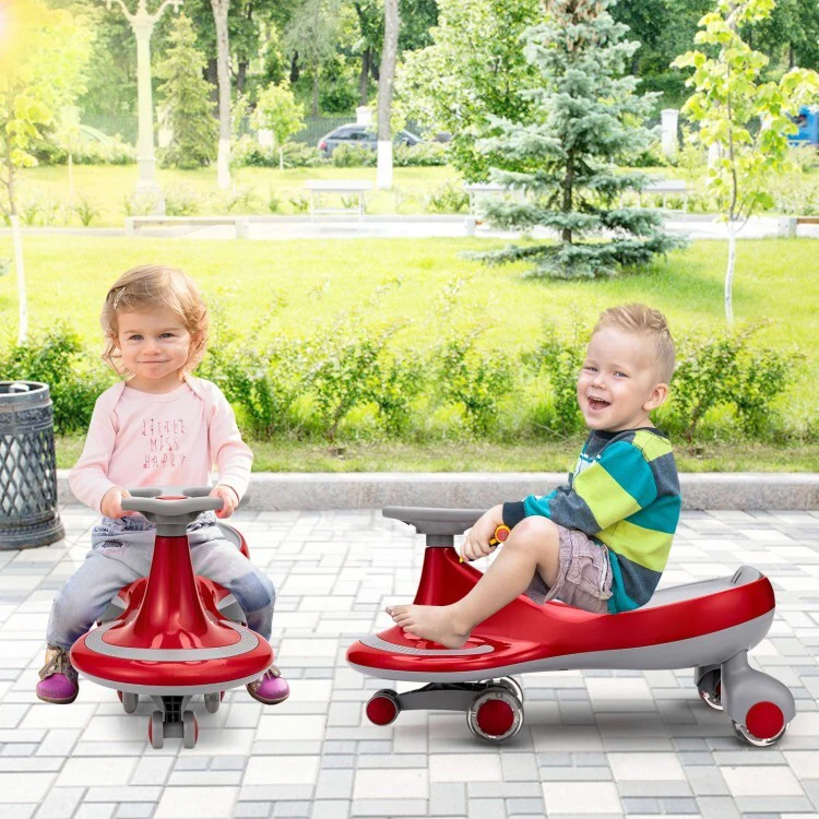 Children's Indoor Outdoor Wiggle Ride-On Car Toy with Flashing Wheels - Image 8