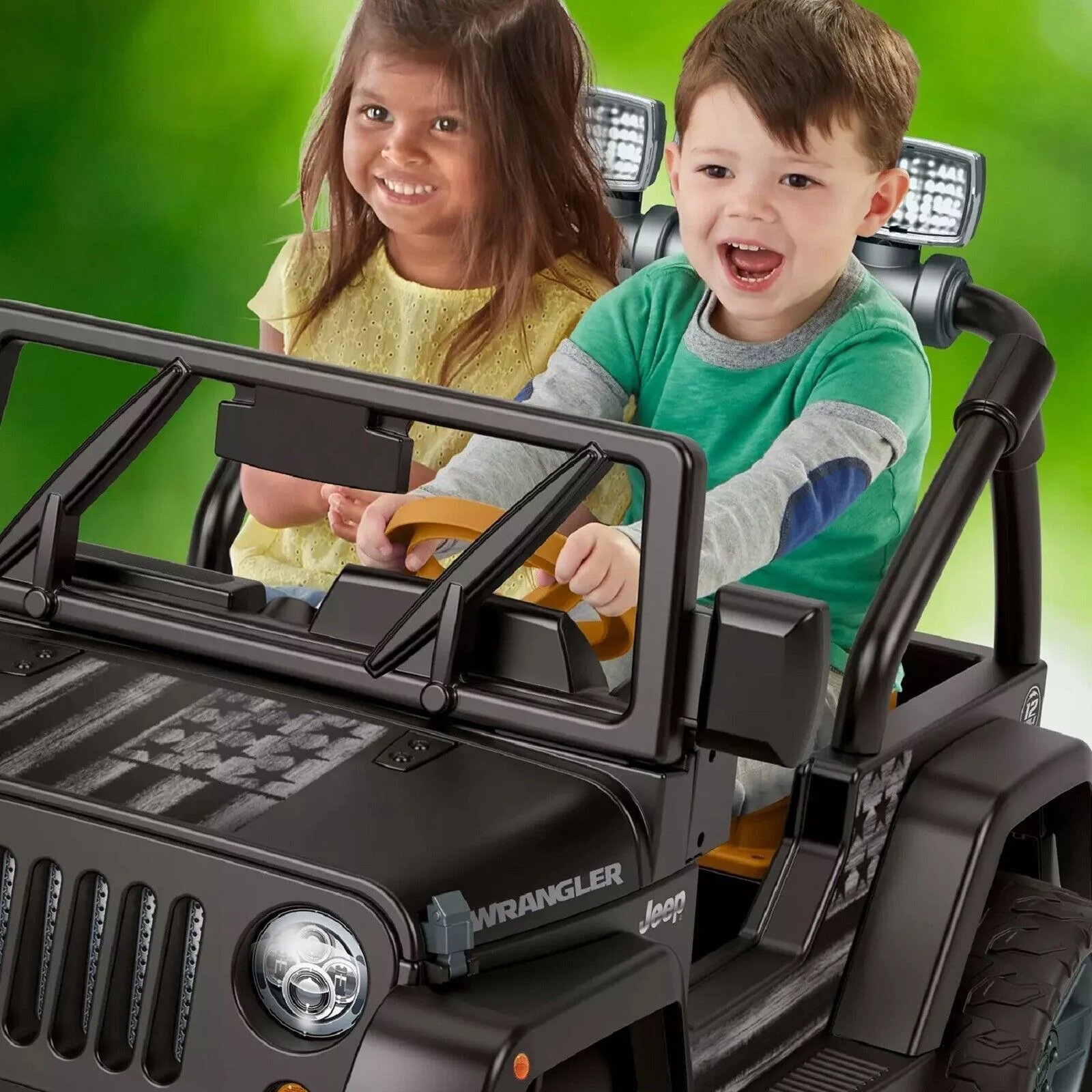 Jeep Wrangler 12-Volt Ride-On: The Ultimate Adventure Vehicle for Kids - Image 3